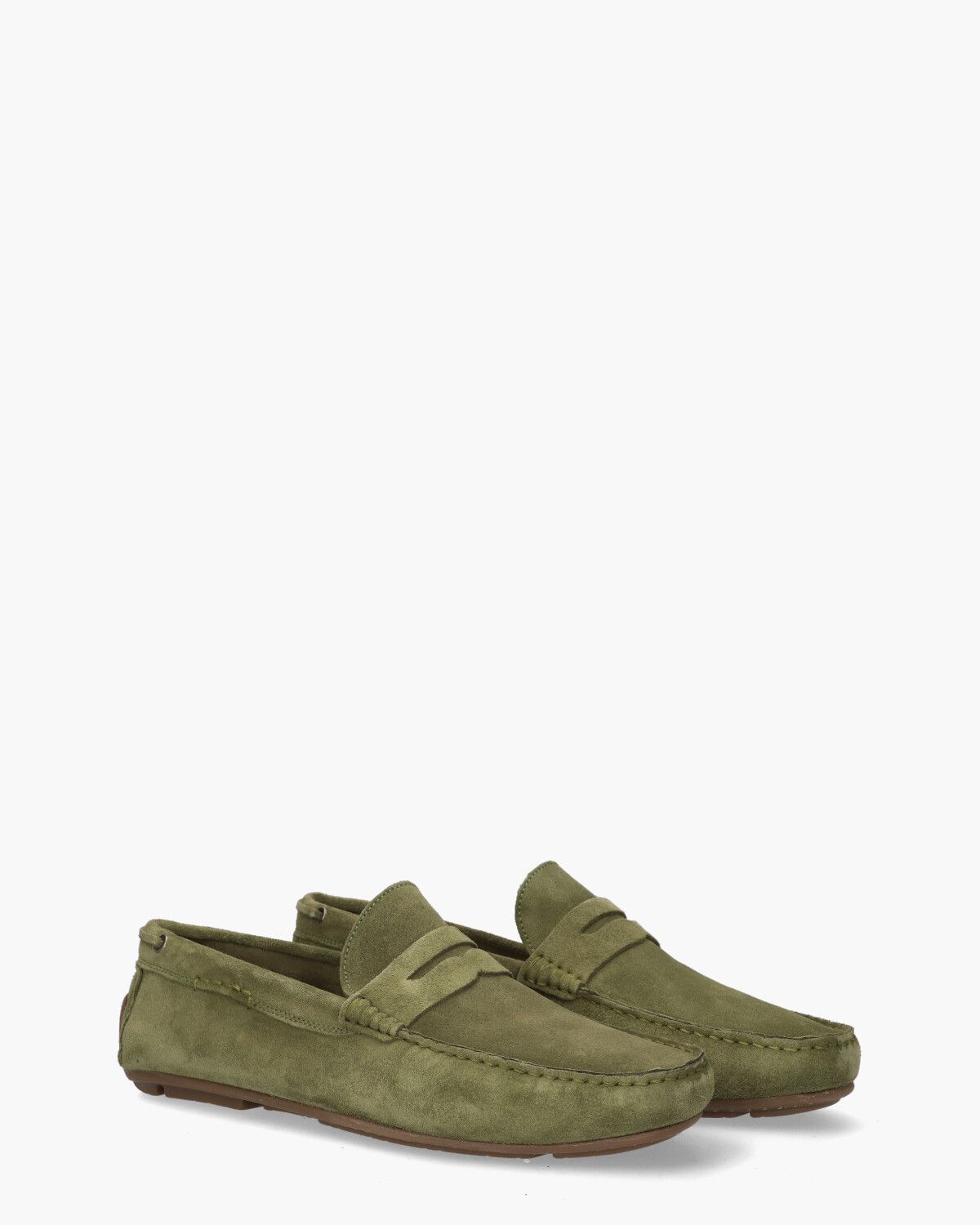 2110048 Groen Herenloafers
