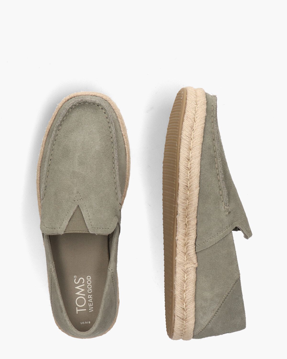 Alonso Rope Groengrijs Herenloafers