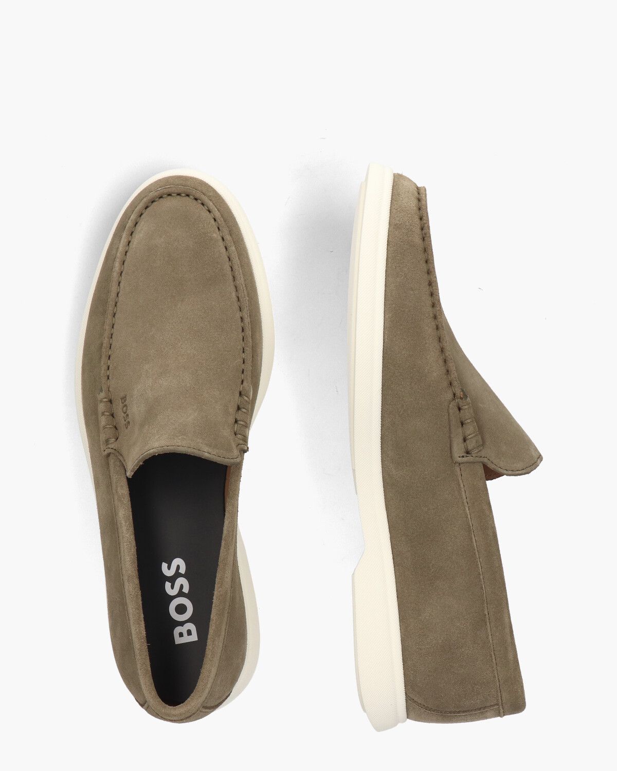 Sienne Groen Herenloafers