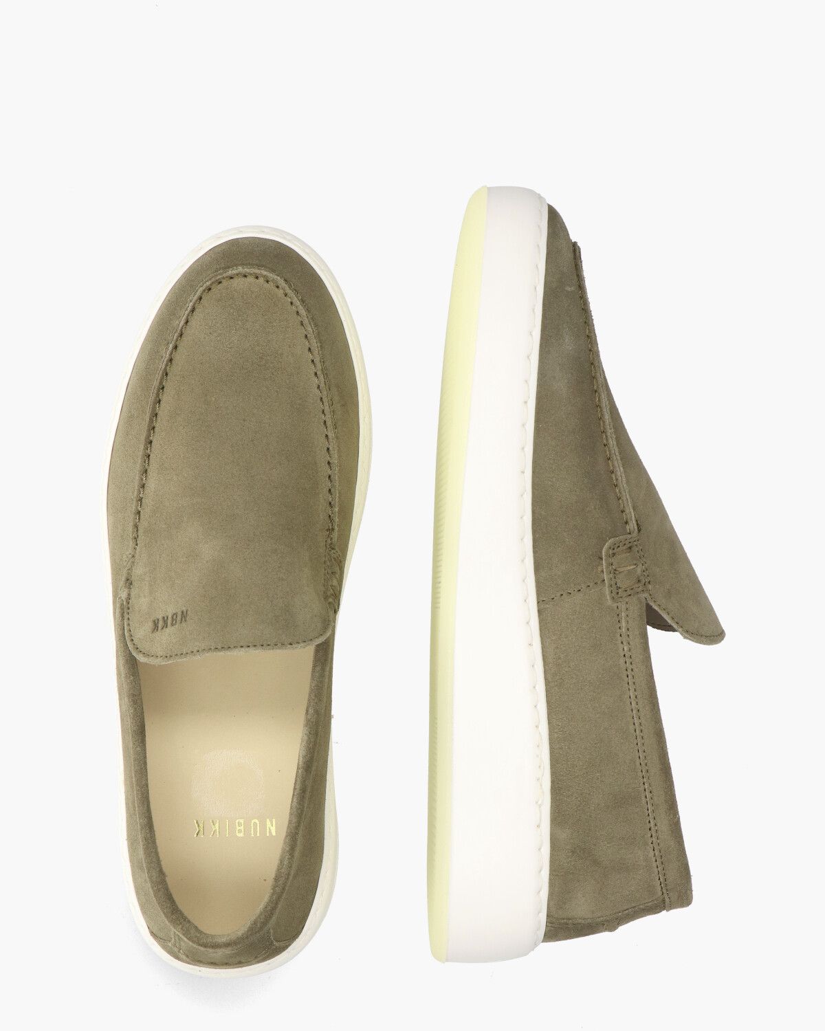Jiro Mio Groen Herenloafers