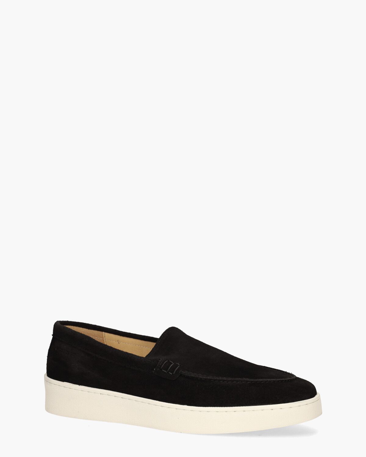 Bean 1-C Zwart Herenloafers