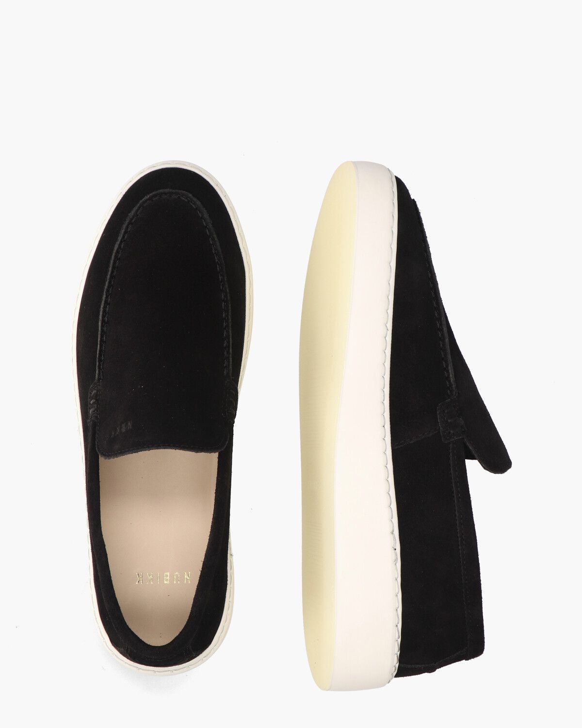 Jiro Mio Zwart Herenloafers