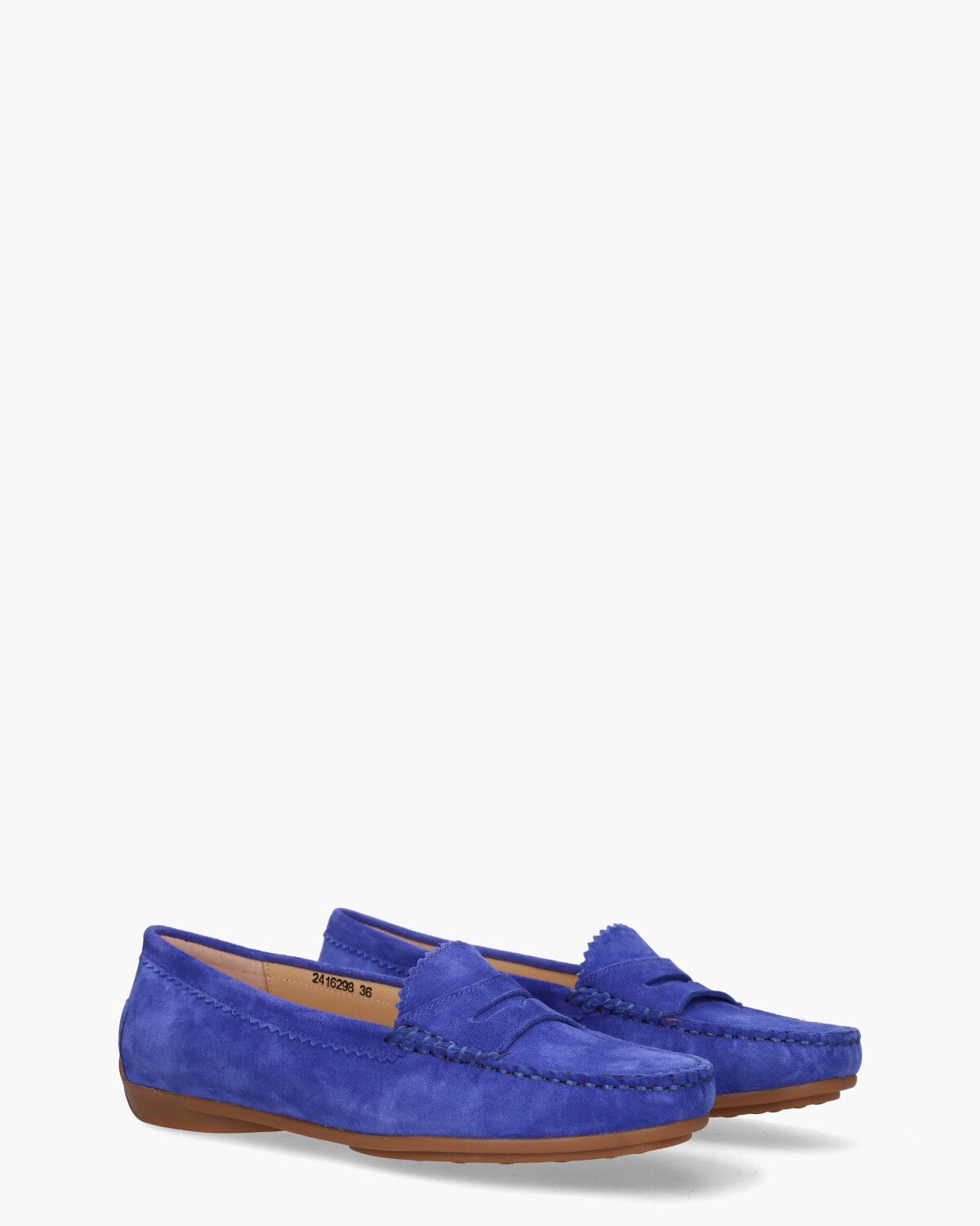 Harmkje Kobaltblauw Damesloafers