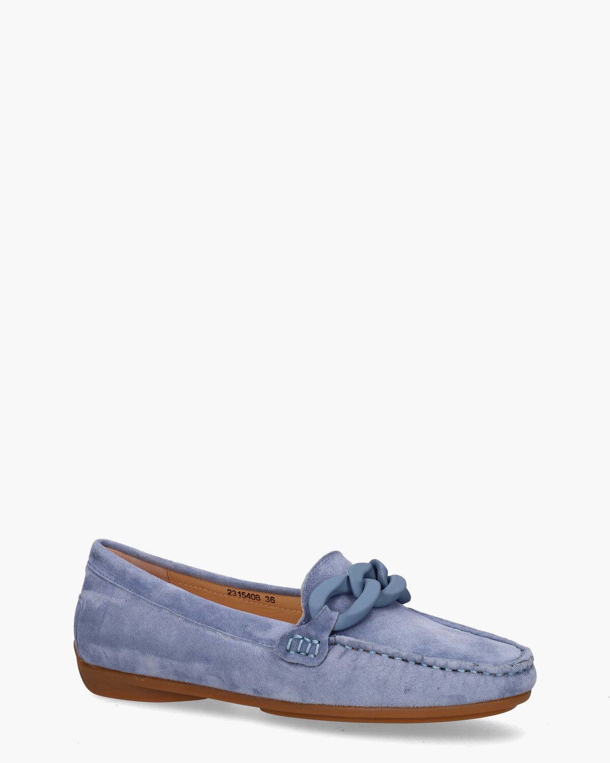 Ruiyenne Lichtblauw Damesloafers