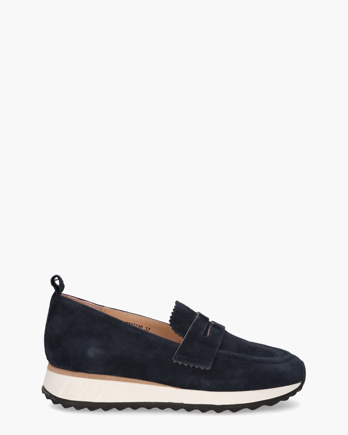 Oreana Donkerblauw Damesloafers