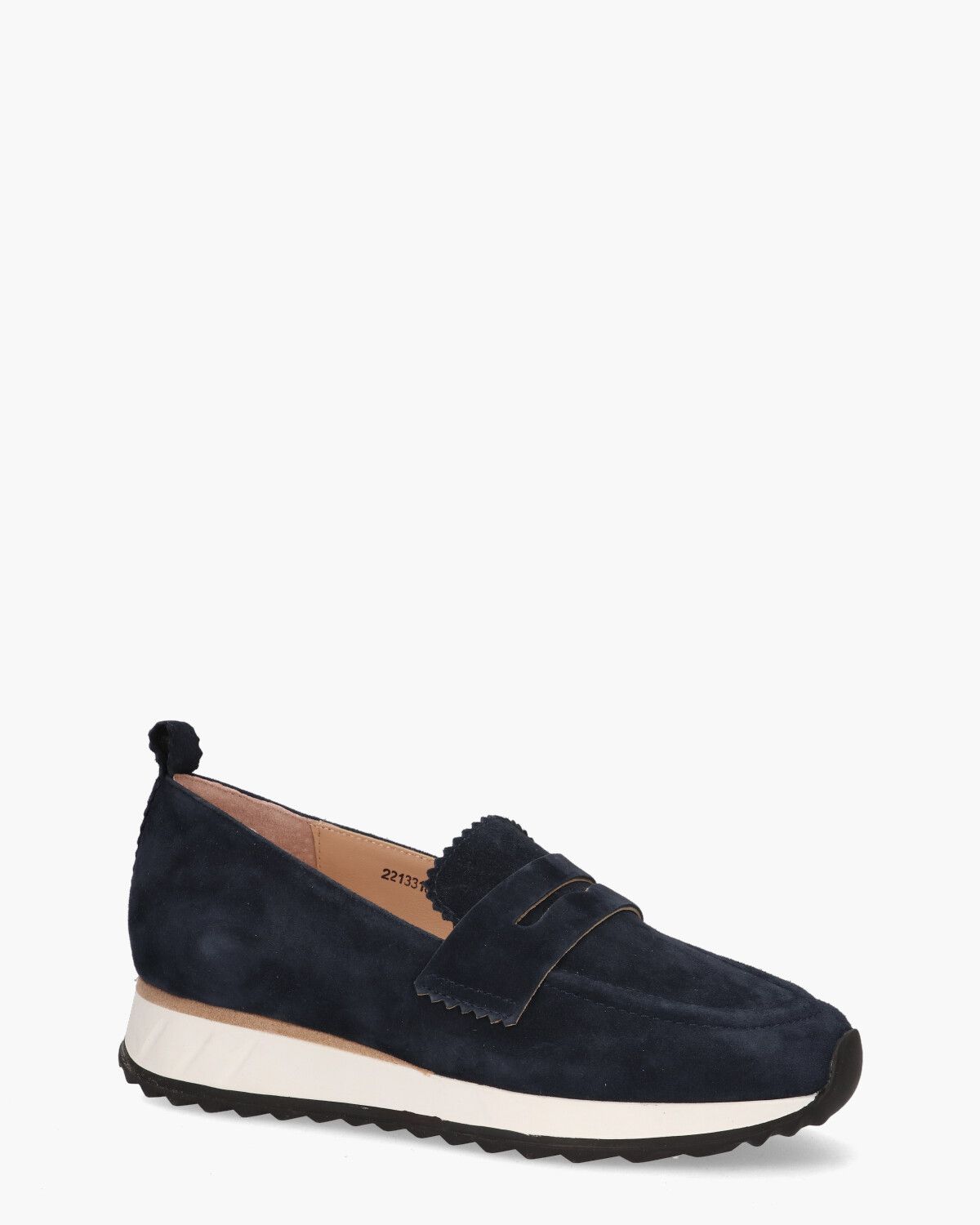 Oreana Donkerblauw Damesloafers