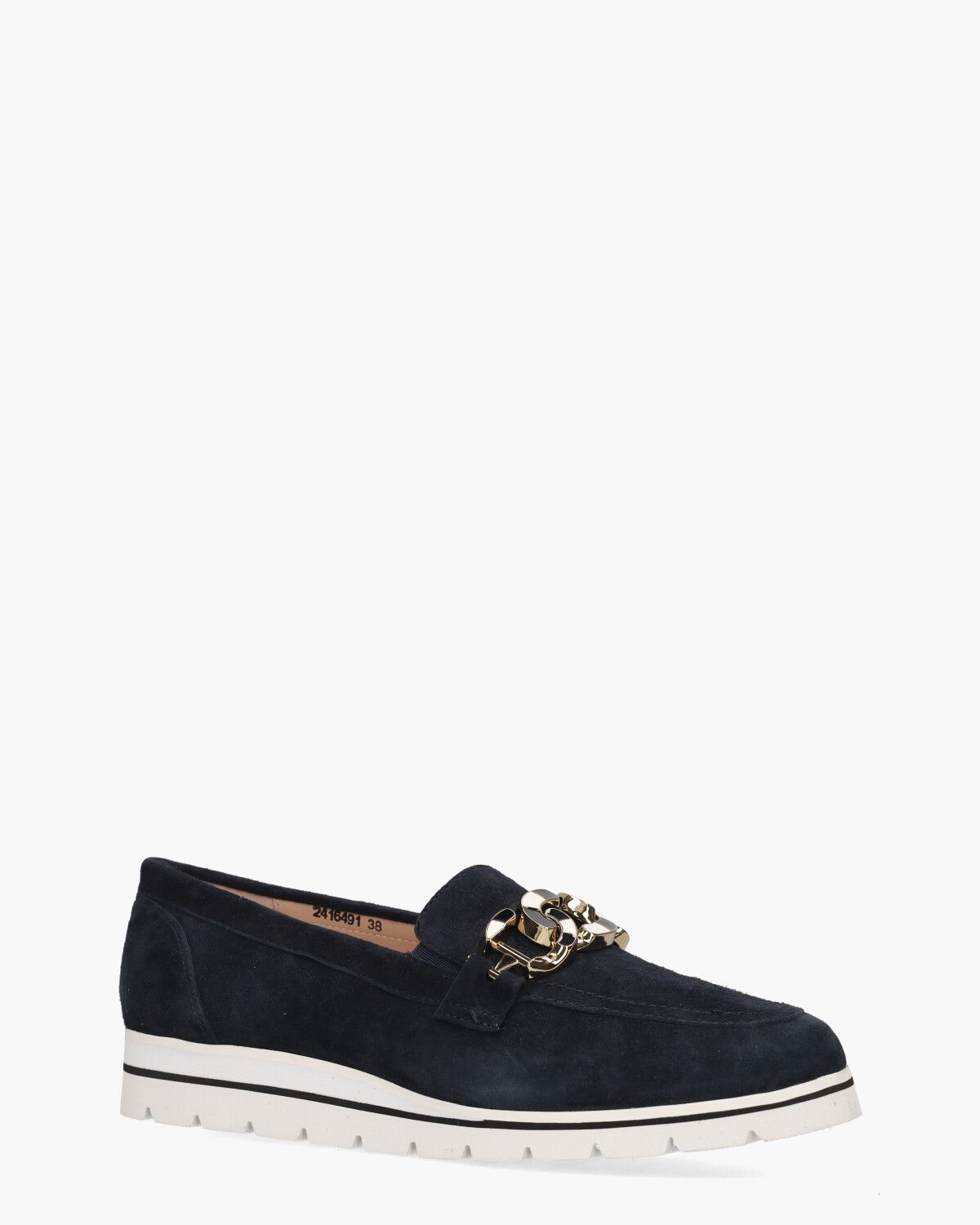 Tyess Donkerblauw Damesloafers