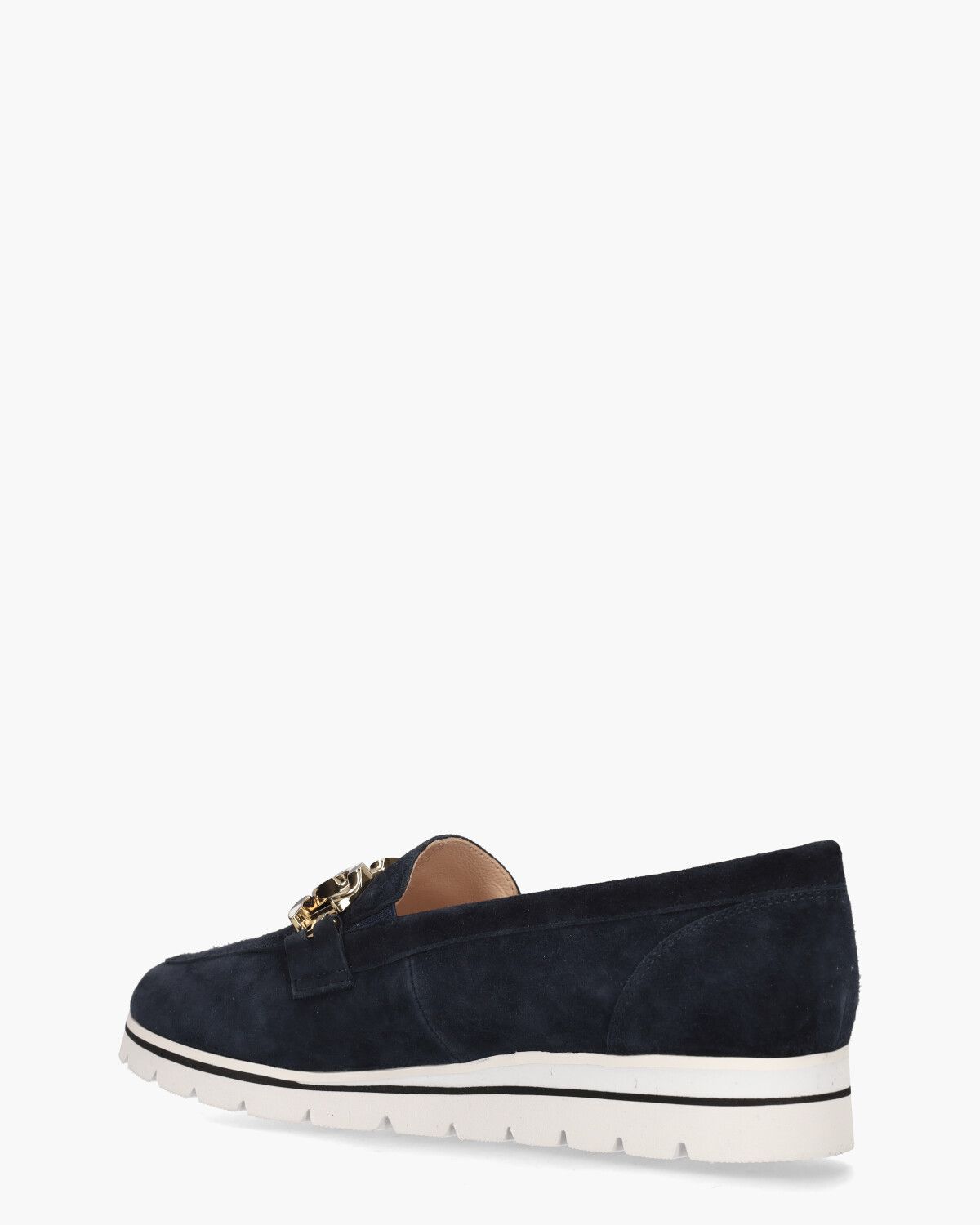 Tyess Donkerblauw Damesloafers