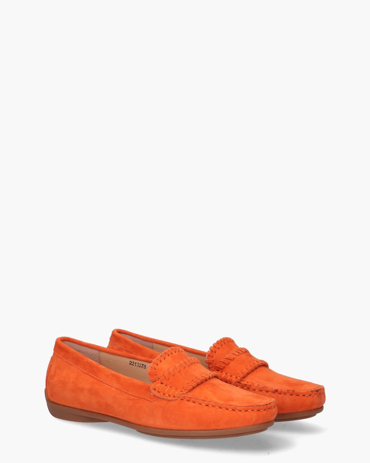 Oumay Oranje Damesloafers
