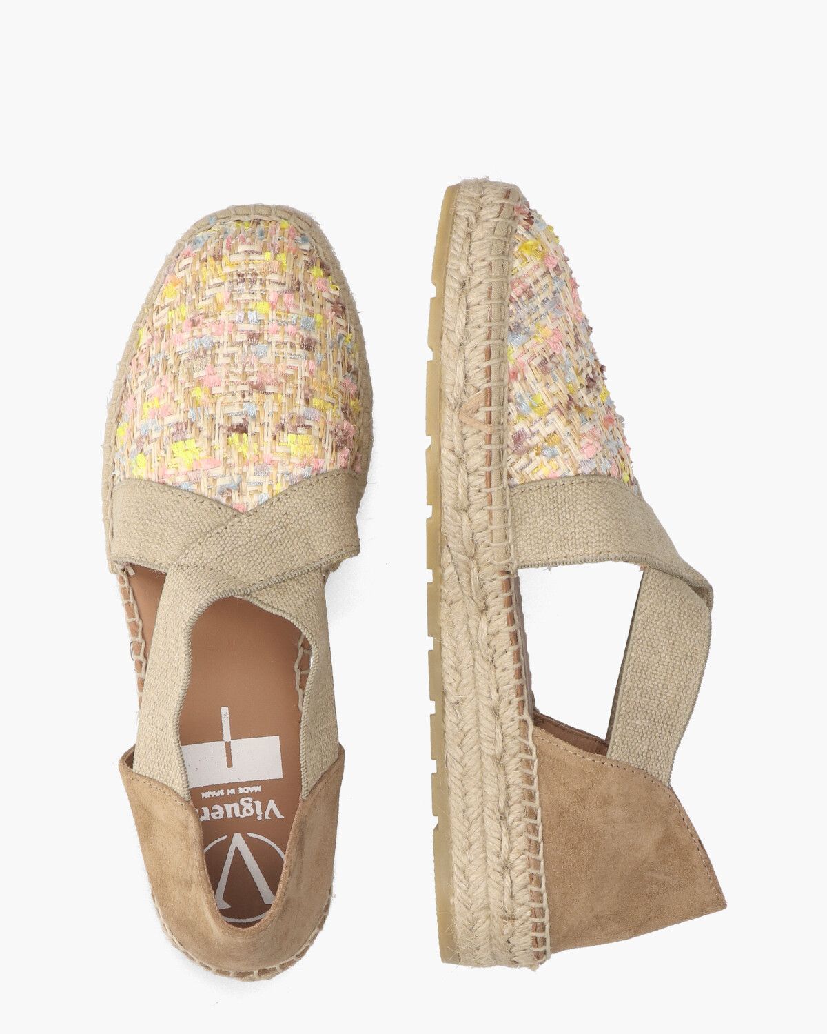 1890 Bruin/Multicolor Damesloafers