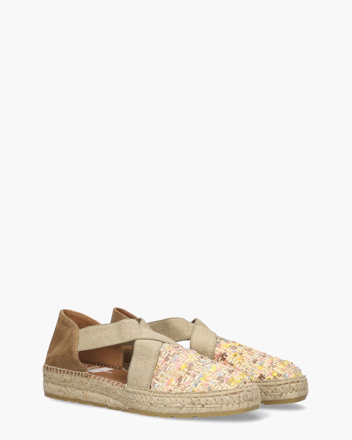 1890 Bruin/Multicolor Damesloafers