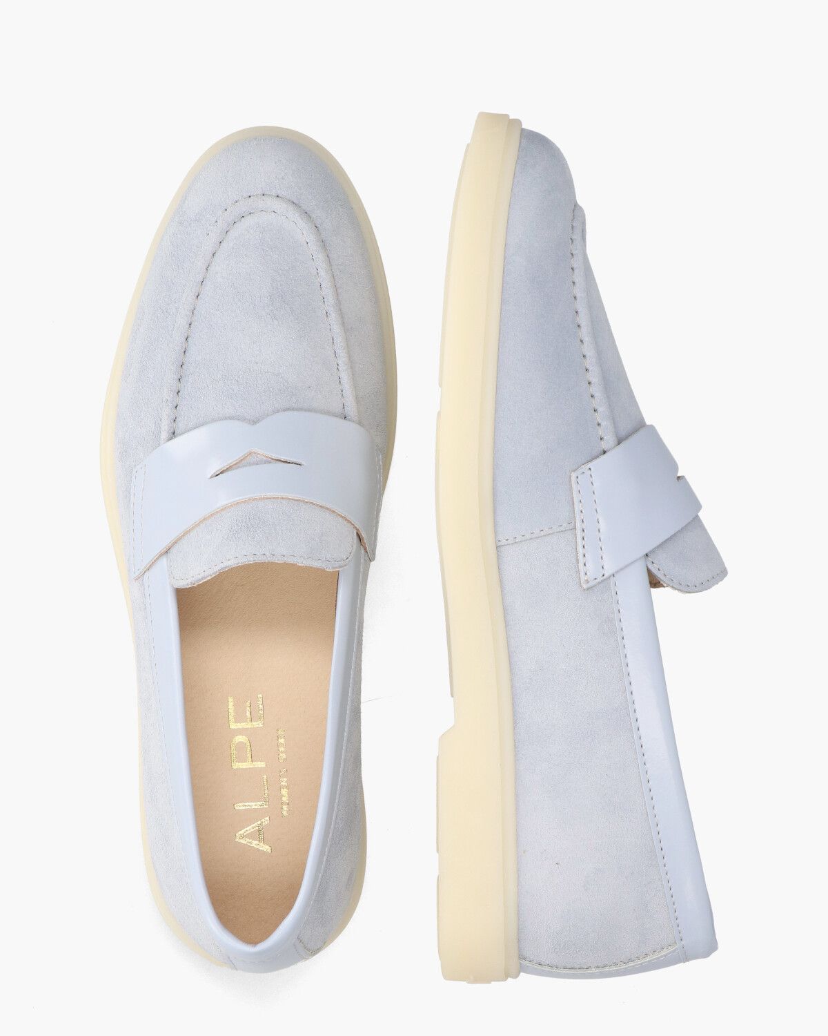 5405 Lichtblauw Damesloafers