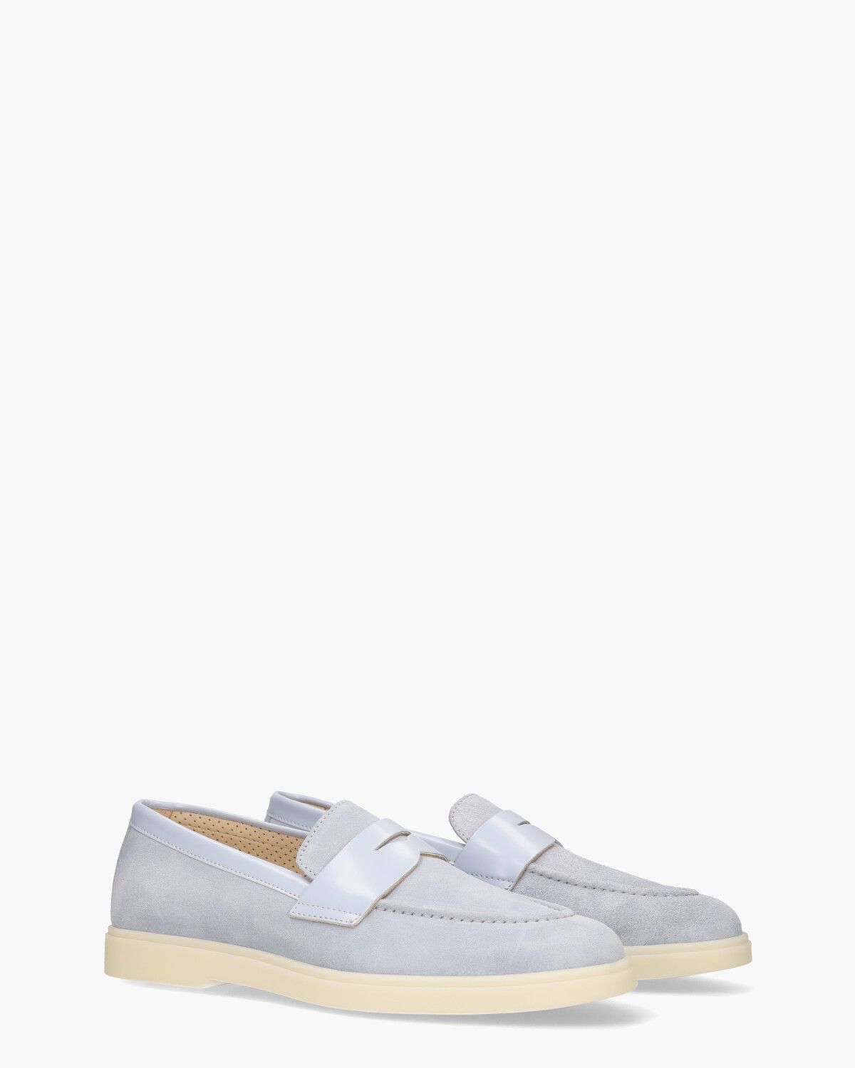 5405 Lichtblauw Damesloafers