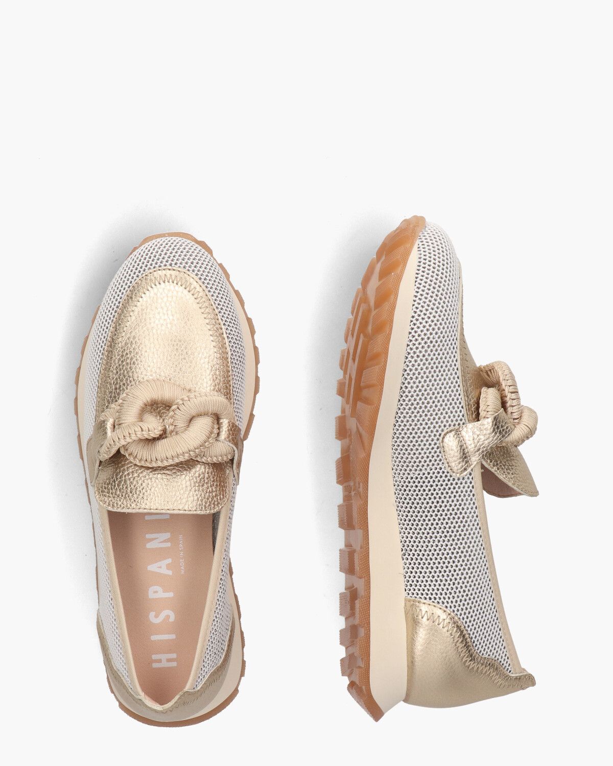 BHV243270 Goud Damesloafers