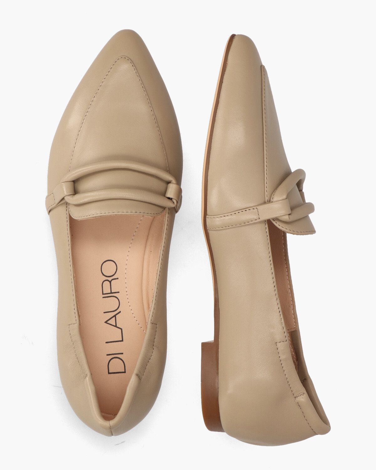 Olwina Beige Damesloafers