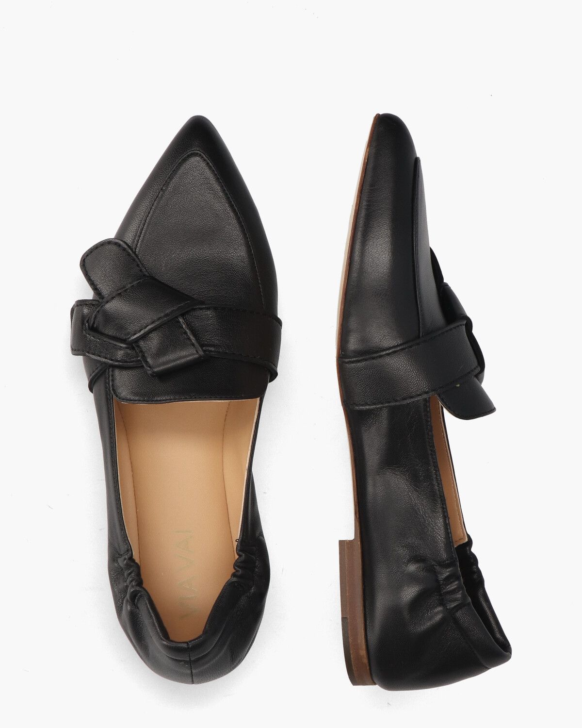 Lola Rayne Zwart Damesloafers