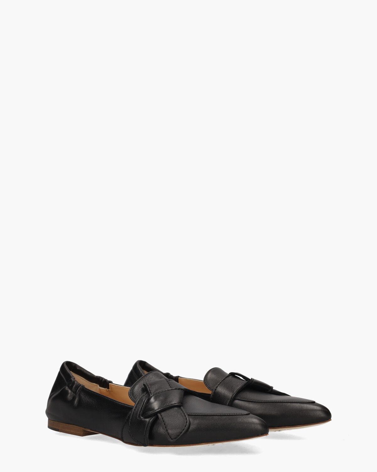 Lola Rayne Zwart Damesloafers