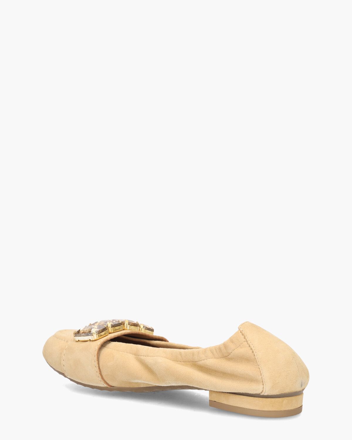 AO0902 Lichtbruin Damesloafers