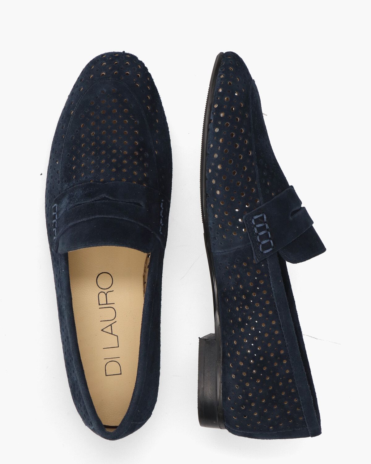 Toska Donkerblauw Damesloafers
