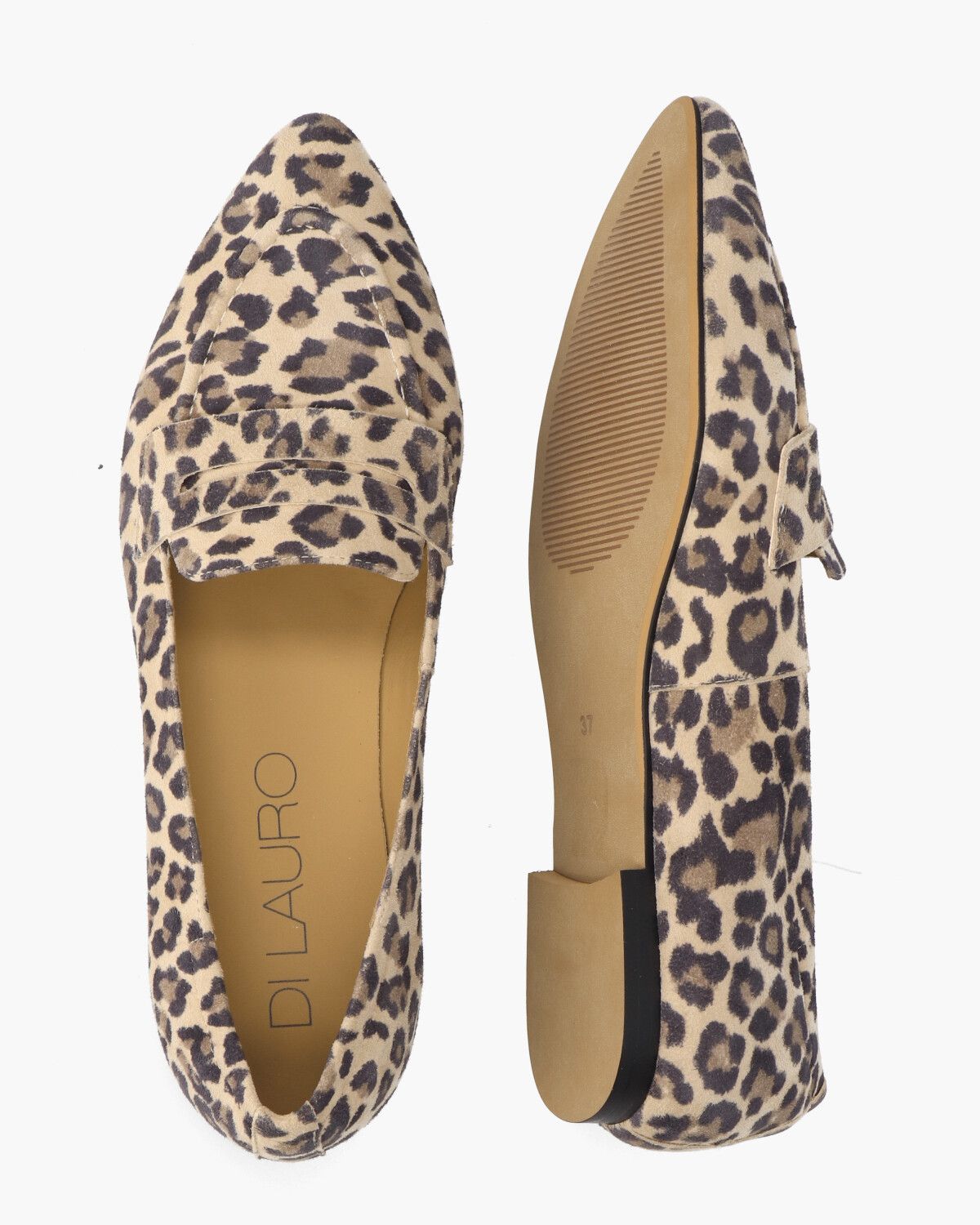 Tera Beige/Bruin/Zwart Damesloafers