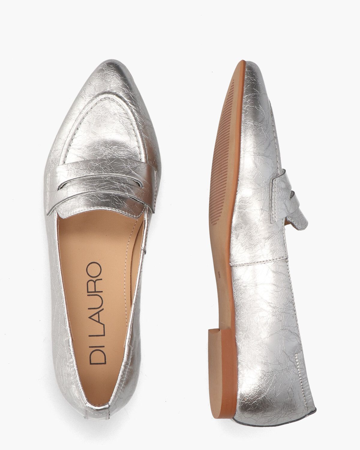 Tera Zilver Damesloafers