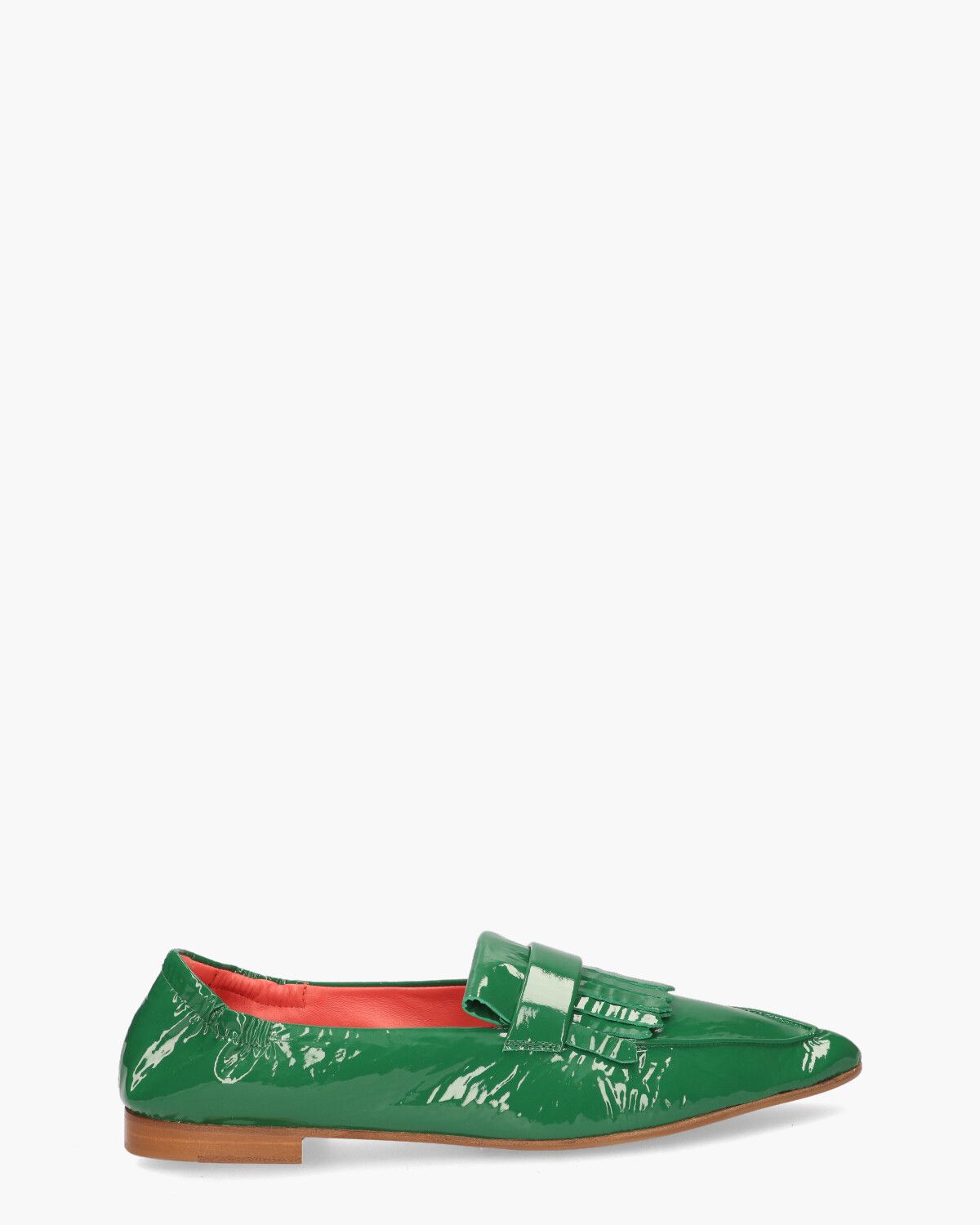 Wedge 2G FL7G Groen Damesloafers