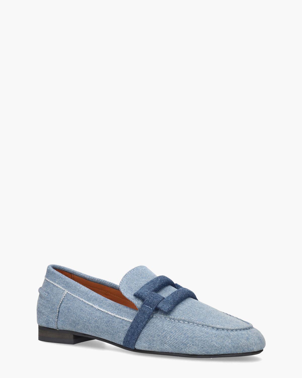 Trese Jeansblauw Damesloafers