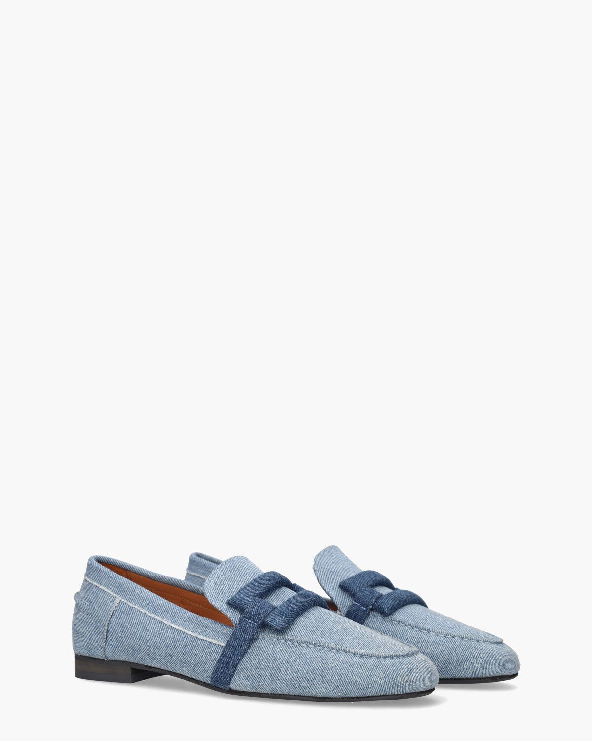 Trese Jeansblauw Damesloafers