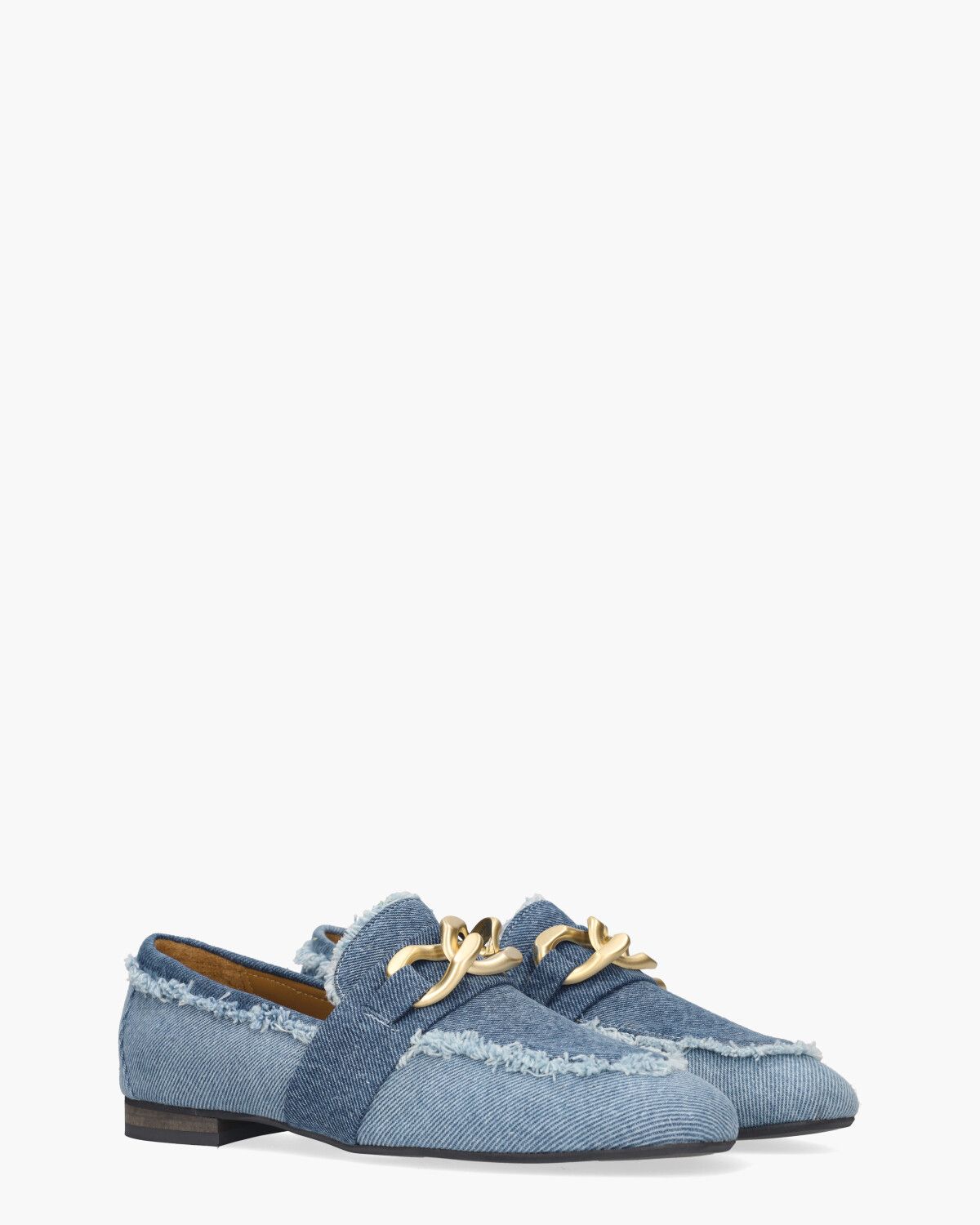 Wianna Jeansblauw Damesloafers