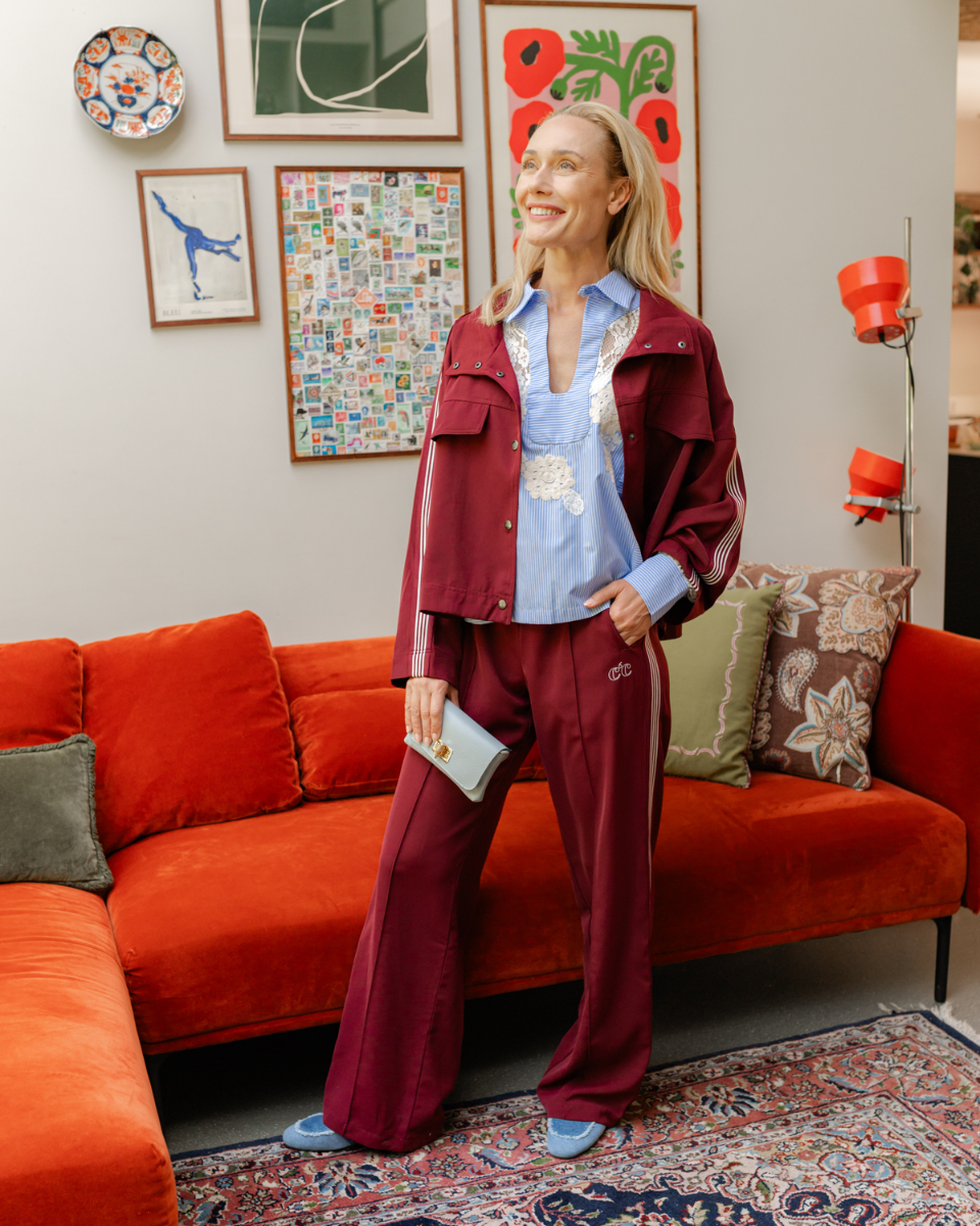 Wianna Jeansblauw Damesloafers