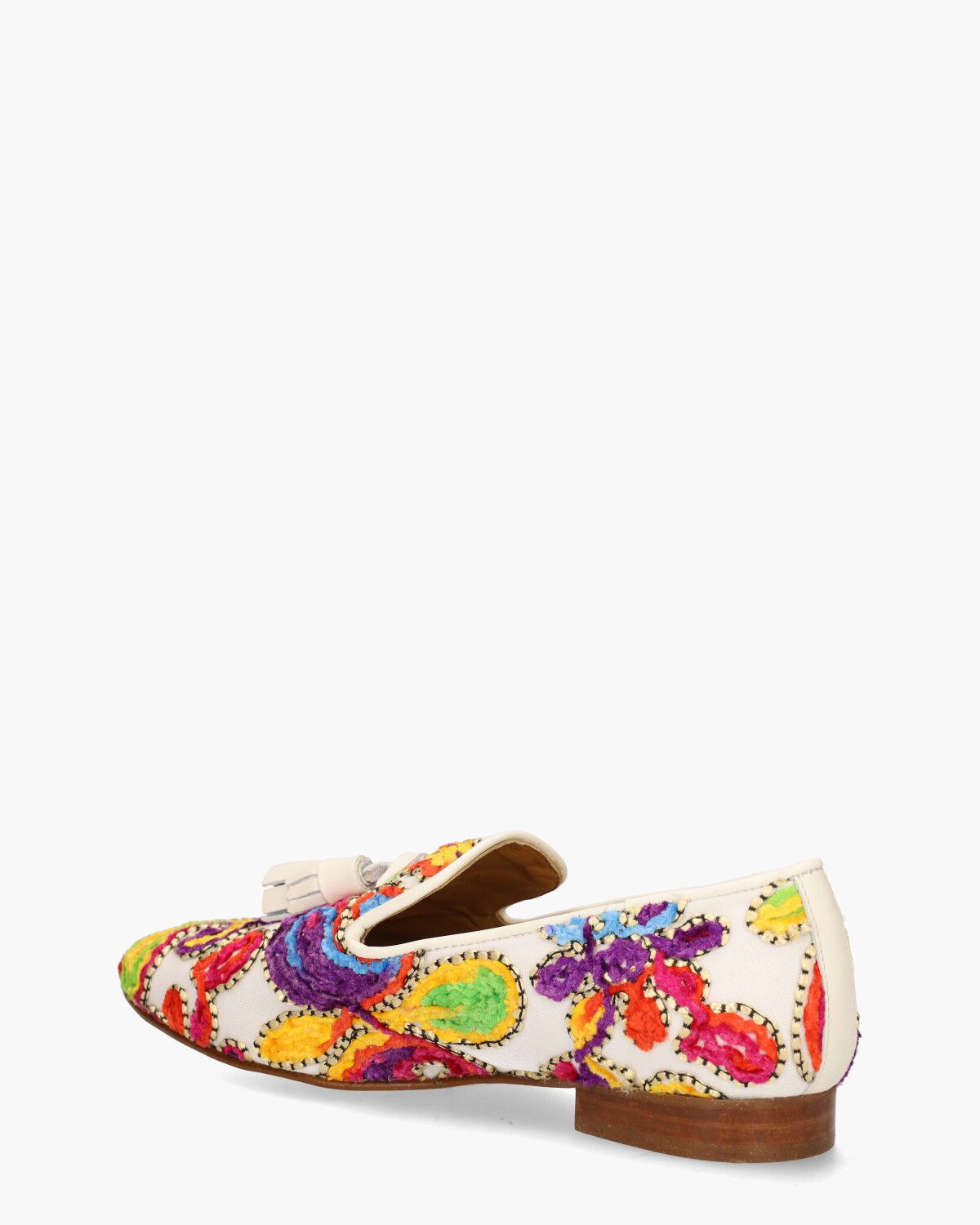 Talima 13577 Off-White/Multicolor Damesloafers