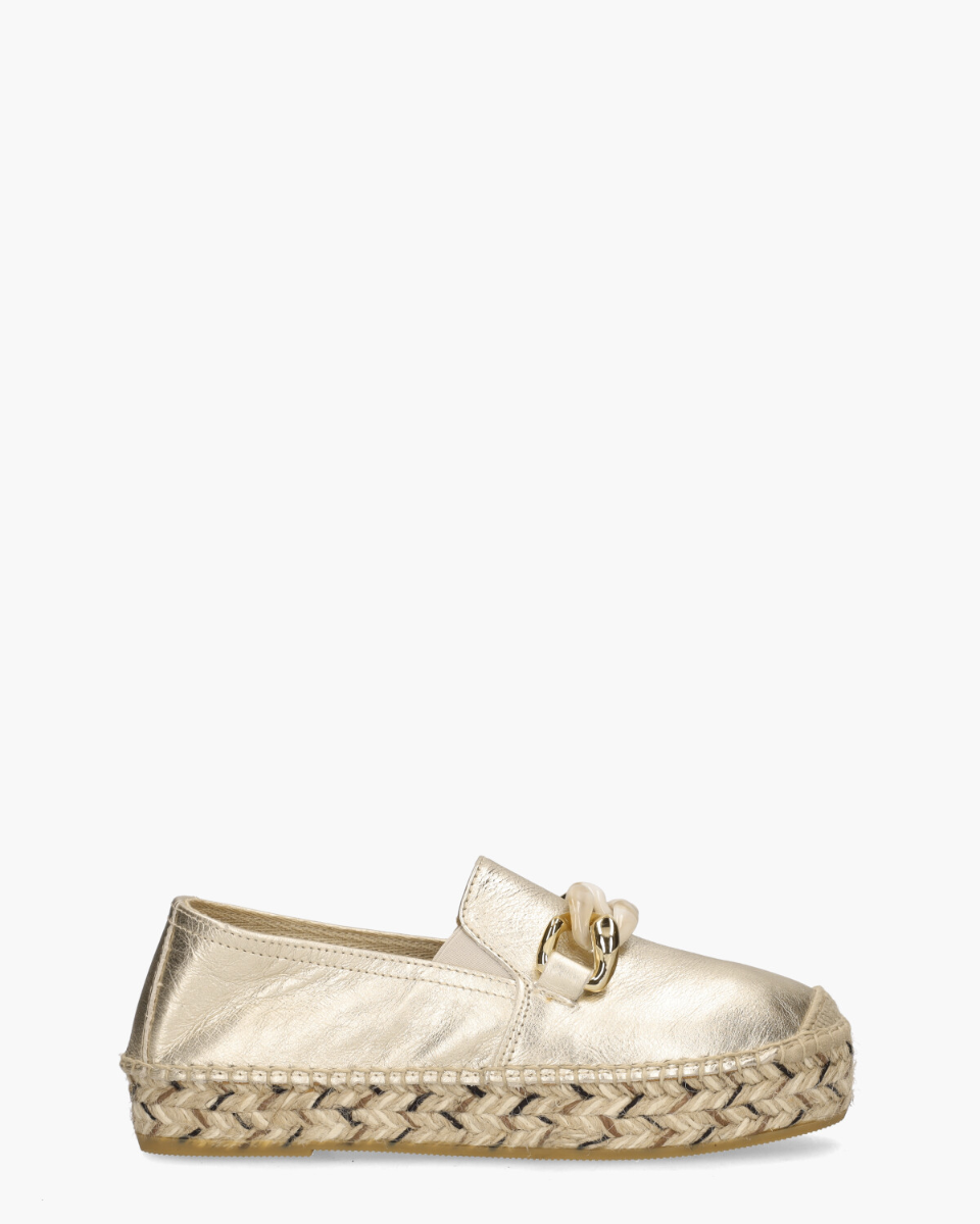 2041 Goud Damesloafers