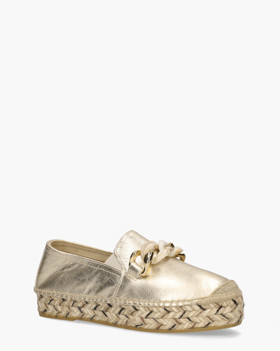 2041 Goud Damesloafers