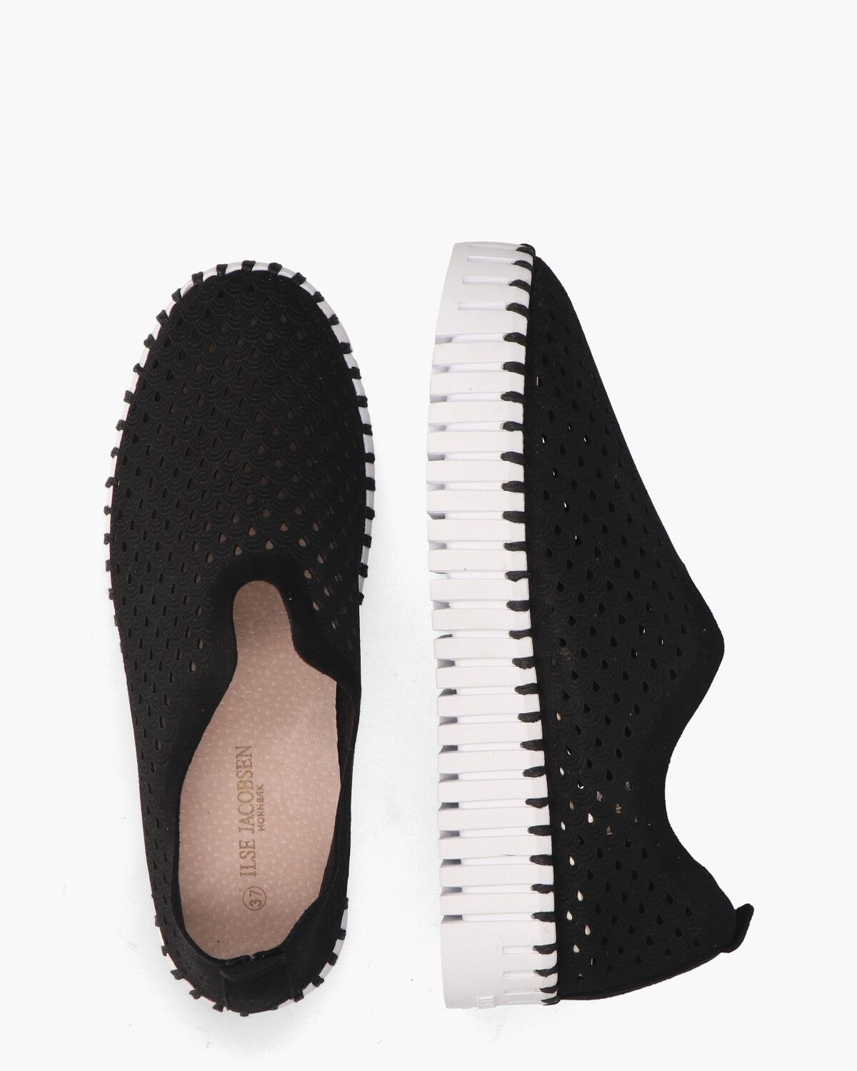 Tulip 3373 Zwart Damesloafers