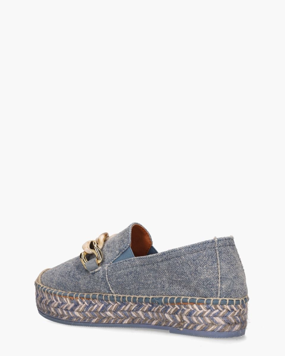 2041 Jeansblauw Damesloafers