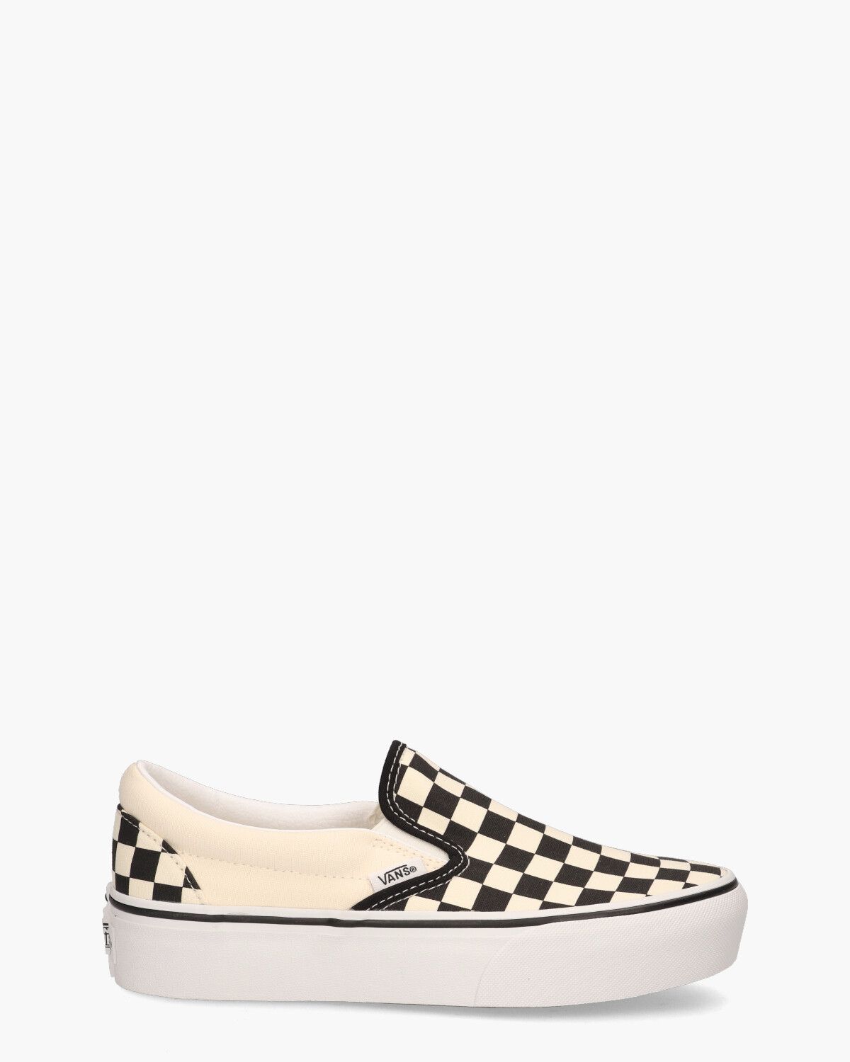 Checkerboard Classic Slip-On Platform VN00018EBWW Damessneakers