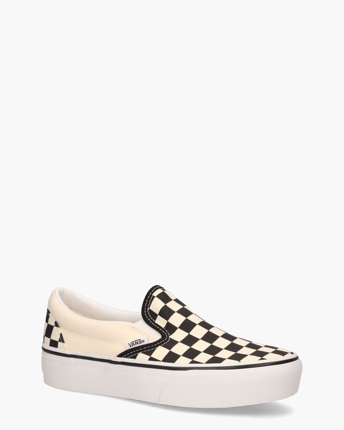 Checkerboard Classic Slip-On Platform VN00018EBWW Damessneakers