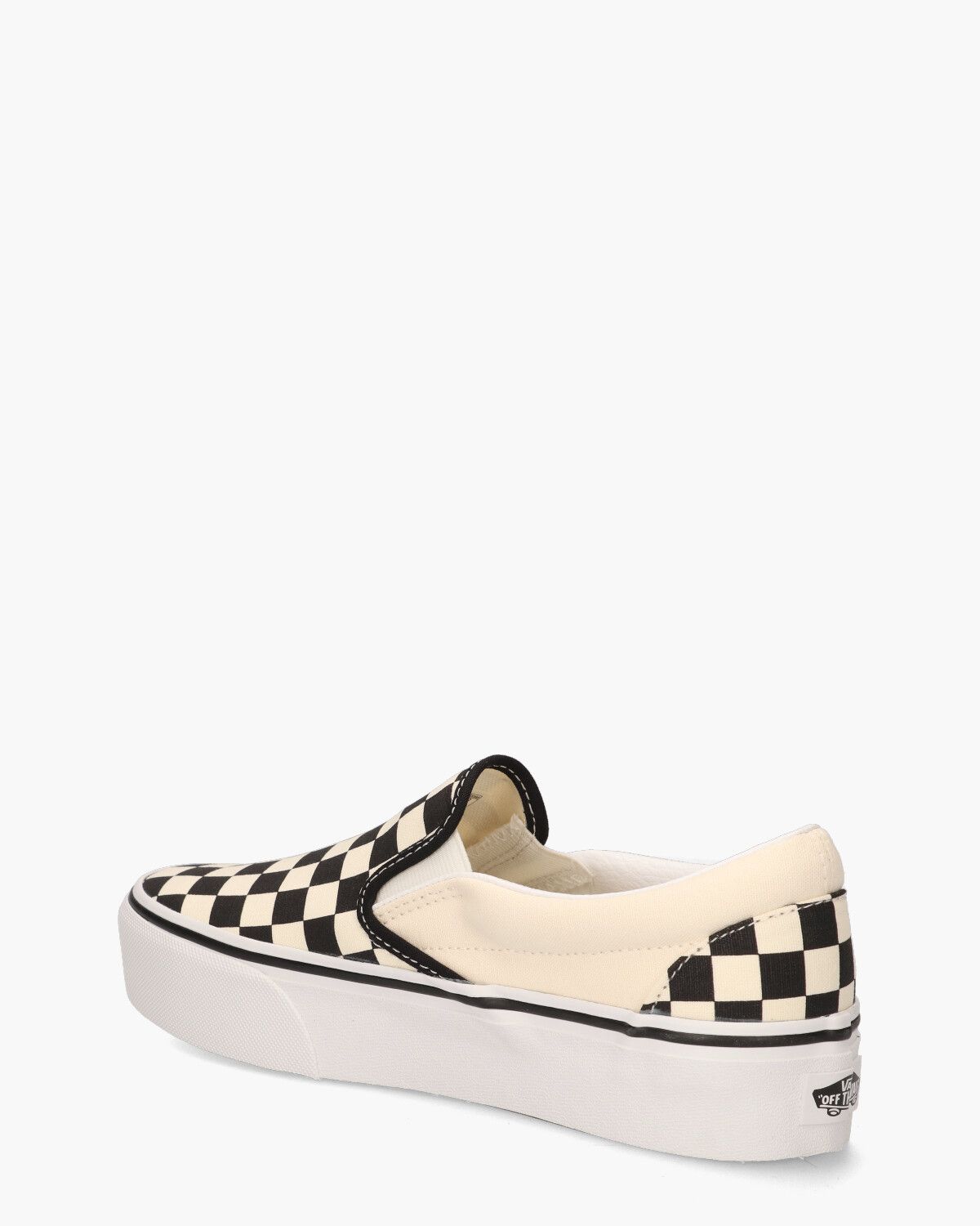 Checkerboard Classic Slip-On Platform VN00018EBWW Damessneakers