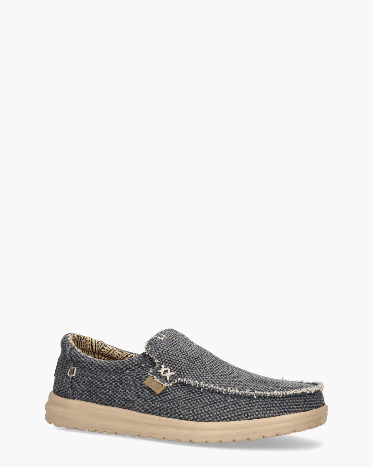 Mikka Braided Blauw Herenloafers