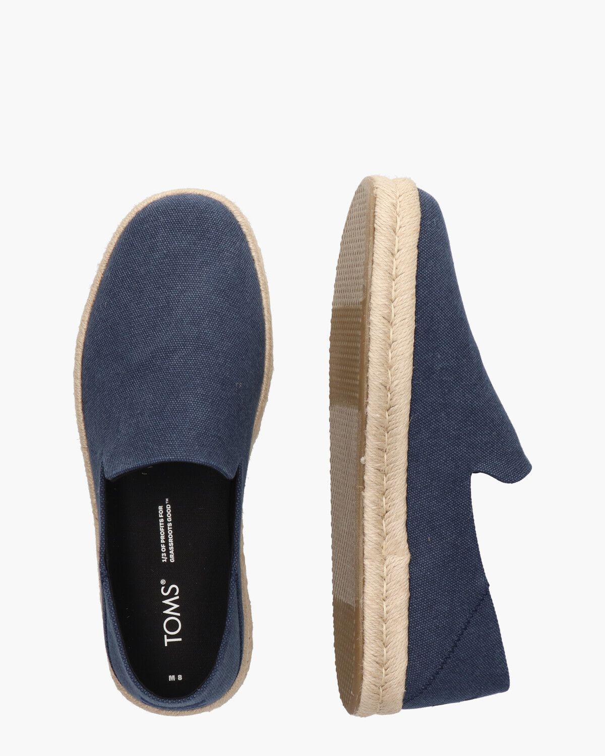 Santiago Canvas Donkerblauw Herenloafers