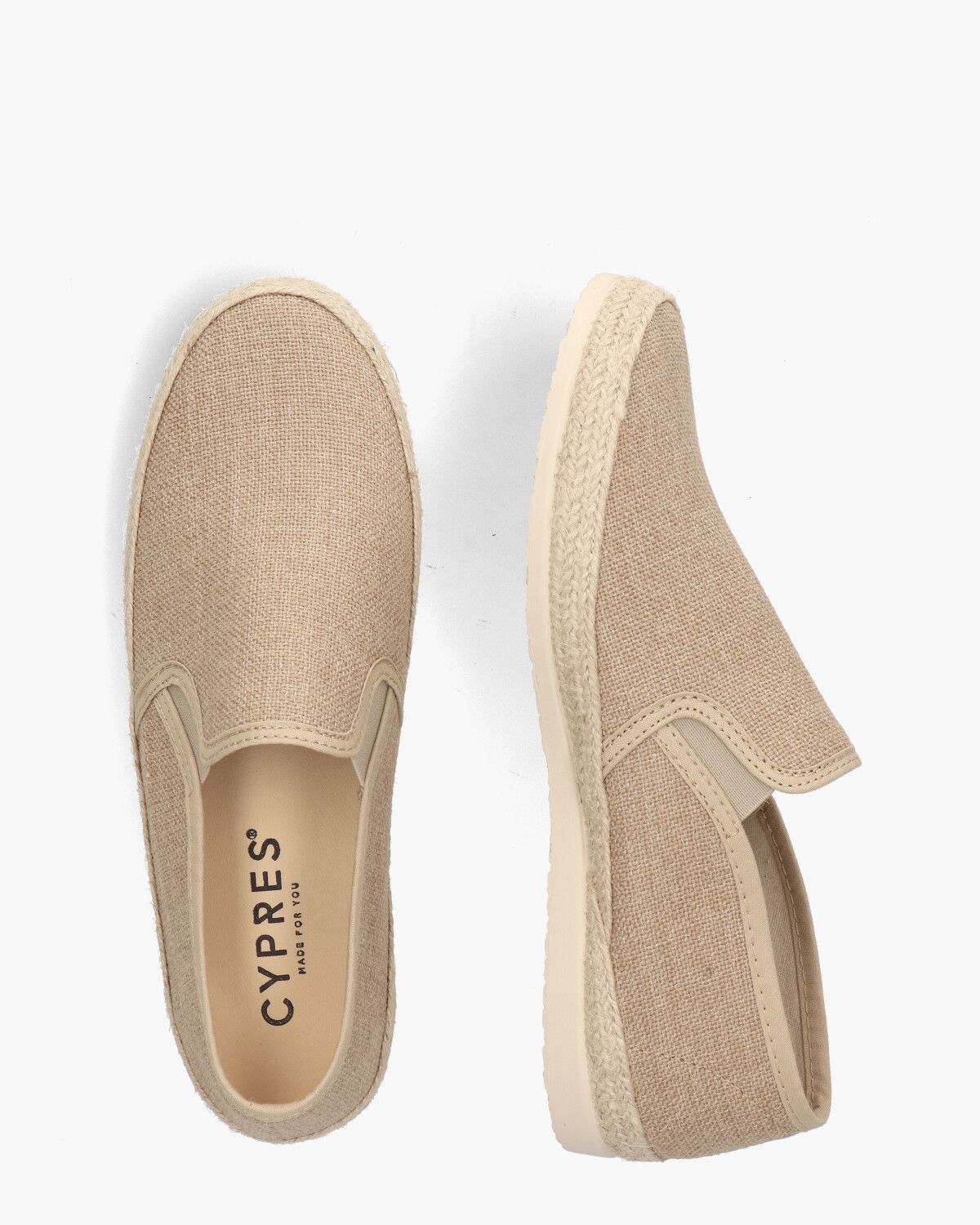 Kamiel-1 Beige Herenloafers