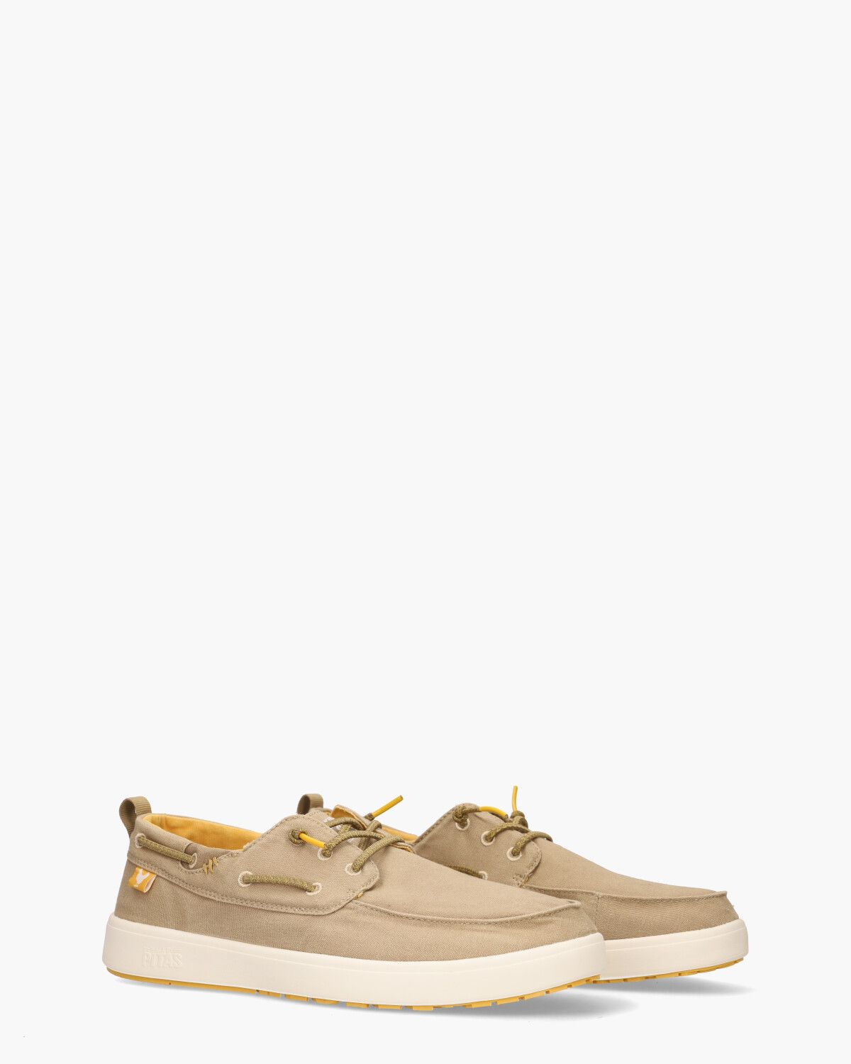 Maui Beige Heren Veterschoenen