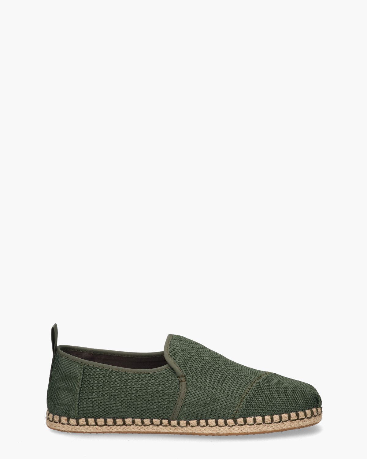 Deconstructed Alpargata Groen Herenloafers