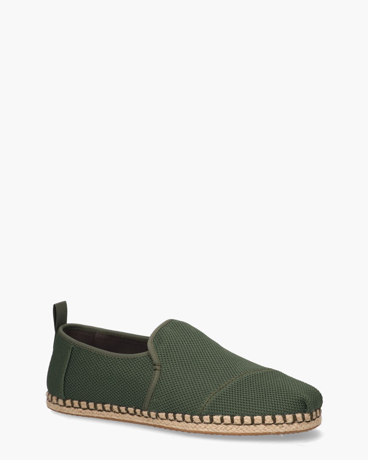 Deconstructed Alpargata Groen Herenloafers