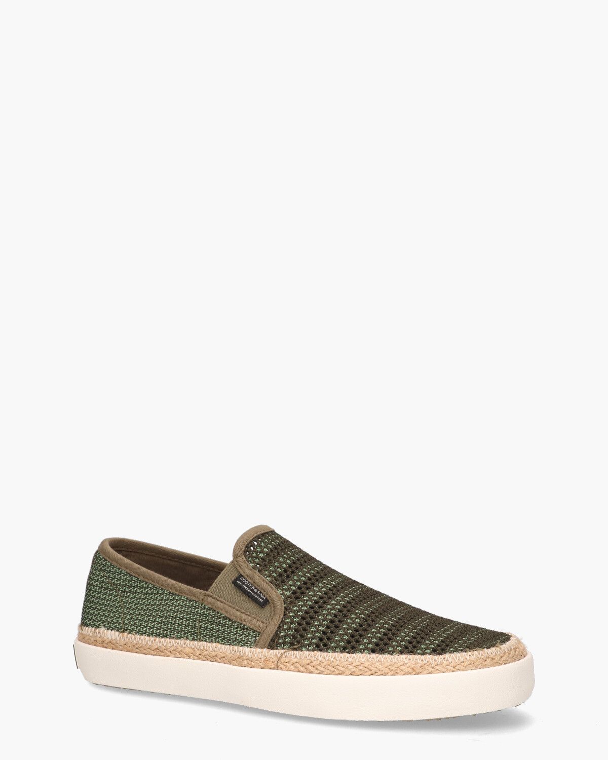 Izomi Legergroen Herenloafers