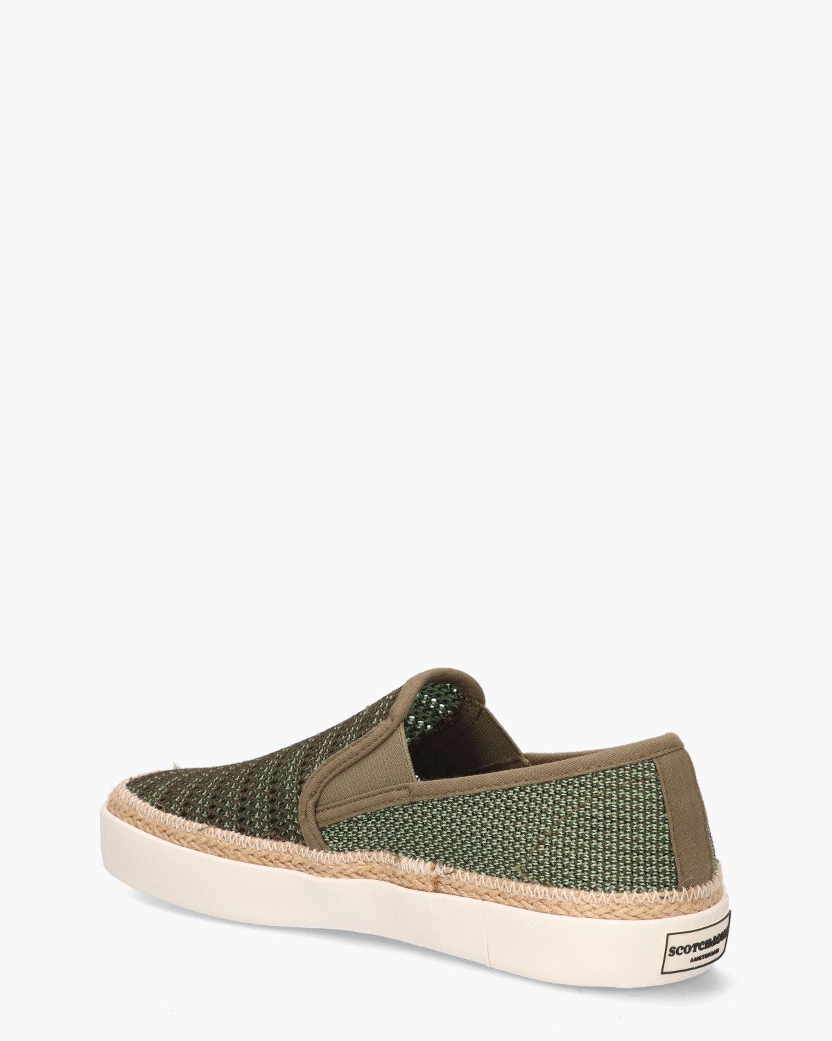 Izomi Legergroen Herenloafers