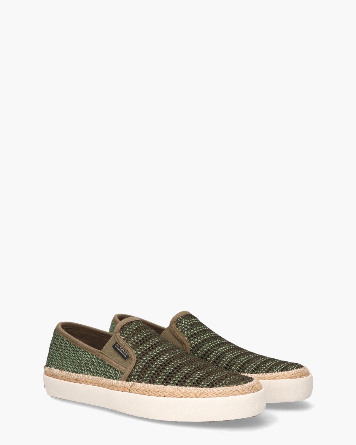 Izomi Legergroen Herenloafers