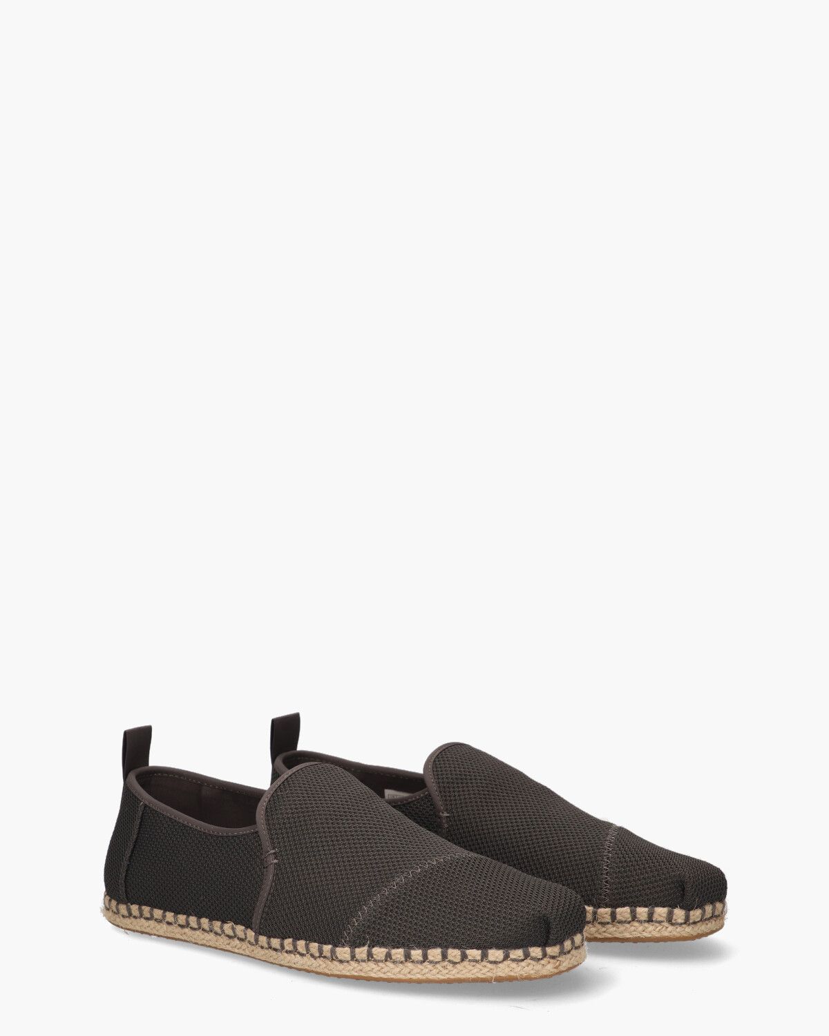 Deconstructed Alpargata Donkergrijs Herenloafers