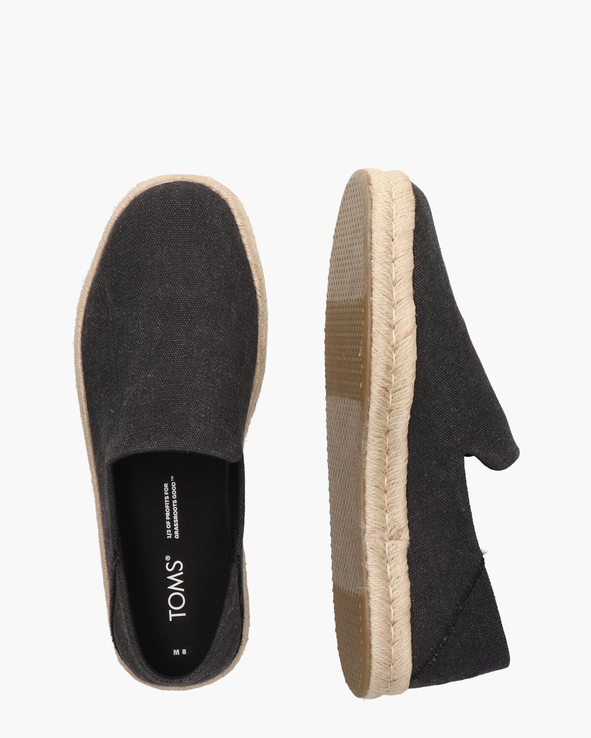 Santiago Canvas Zwart Herenloafers