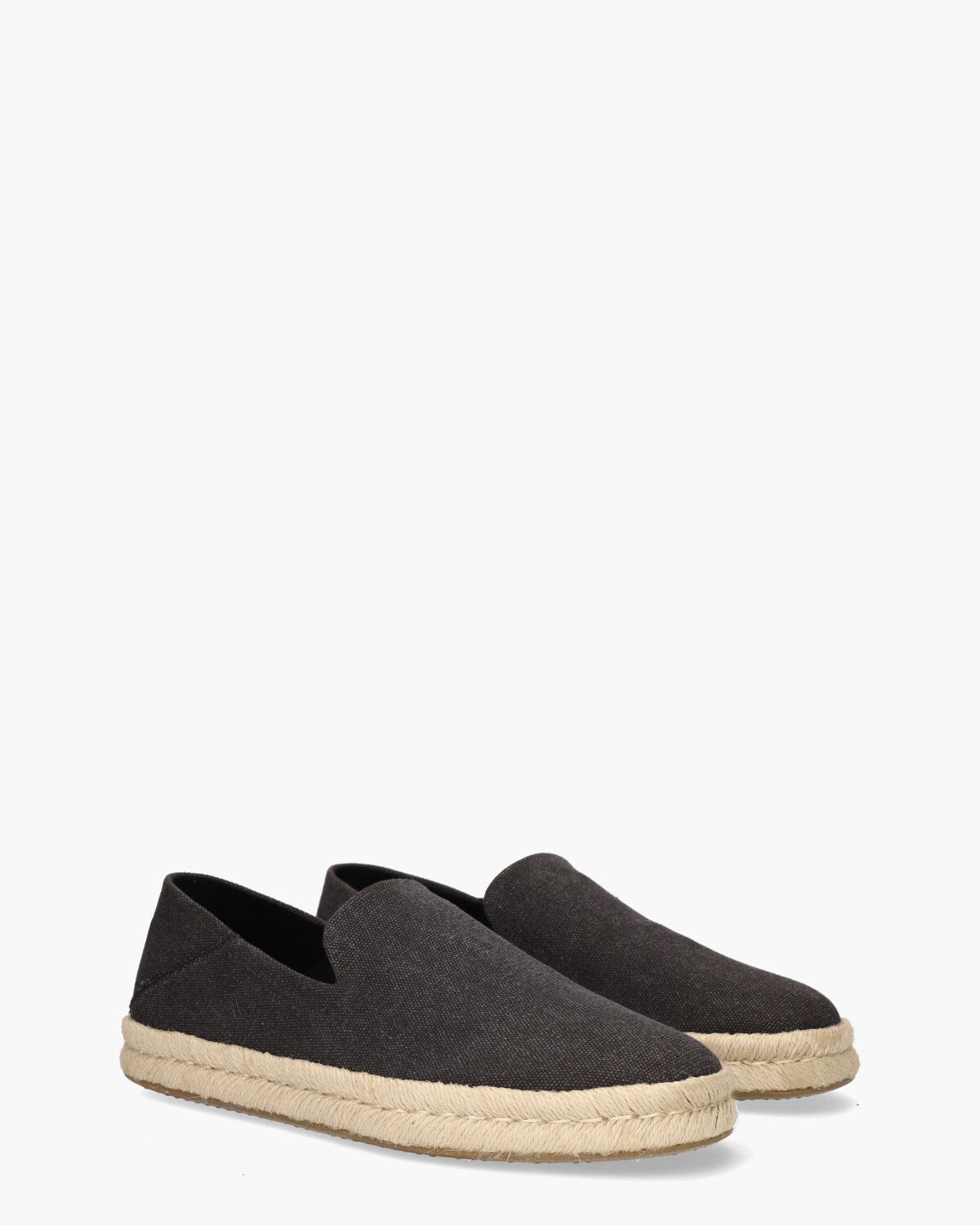 Santiago Canvas Zwart Herenloafers